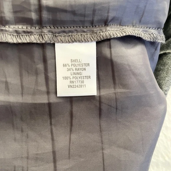 Xhilaration Gray high waisted fully pleated skater skirt - Picture 6 of 6